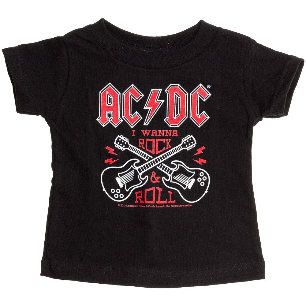 AC/DC: cool baby and kids shirts