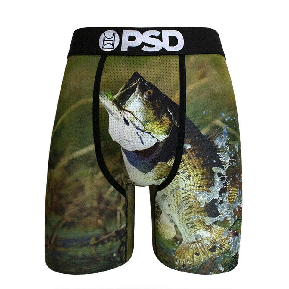 PSD Underwear, Bass Fish, Boxer Briefs