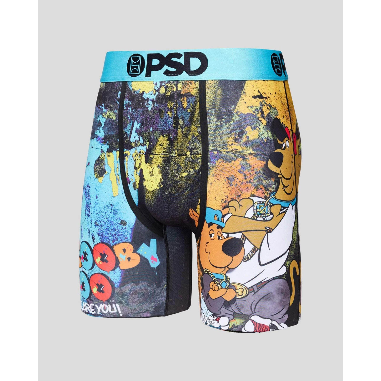 PSD Underwear Scooby Doo Street Art Boxer Briefs Scarlett Dawn